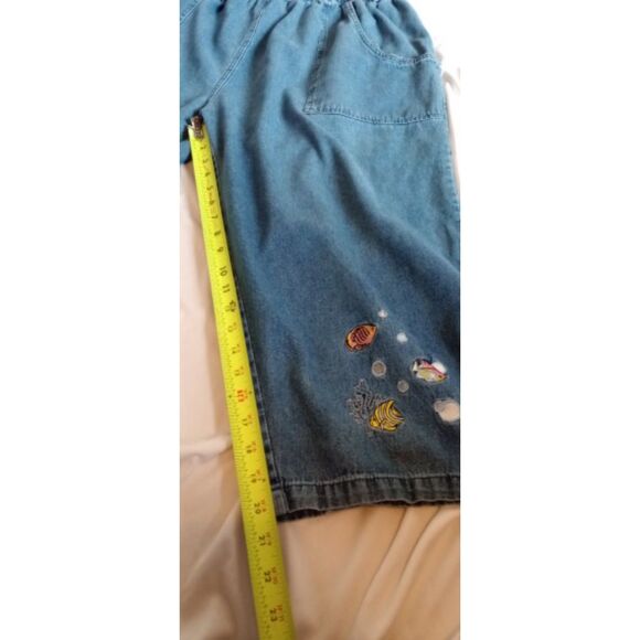 K.T. Sport by Kenethtoo! Women's Size 2X Jean Capris - VTG "90's" - Picture 3 of 7